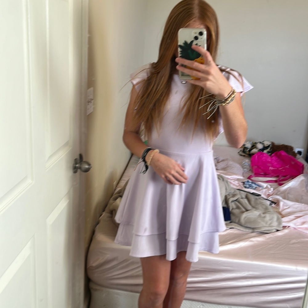 Purple dress